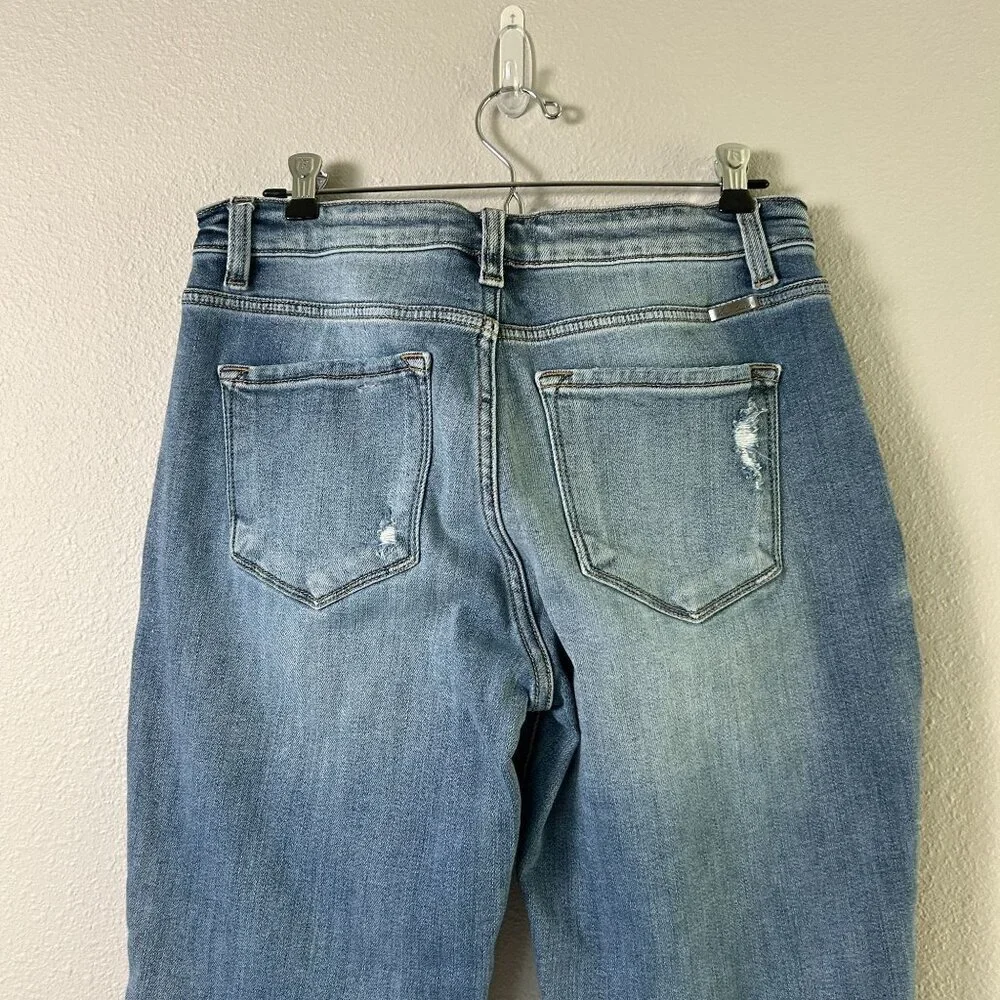 KanCan Clanton High Rise Mom‎ Fit Jeans Womens Size 11 Blue Straight KC9232M